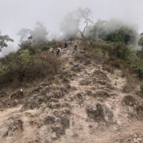 One of many mountain hikes.